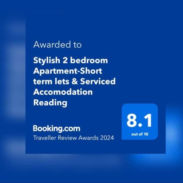 Stylish 2 Bedroom Apartment-Short Term Lets & Serviced Accomodation Reading Esterno foto